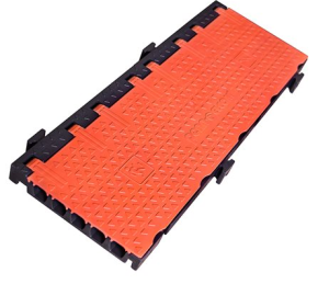 Kabelbrücke Basis, 5 Kanal, 100cm, orange