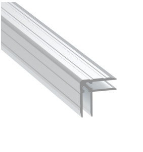 4.2mm Anodised Double Angle Extrusion with 19mm Legs - 2m Long