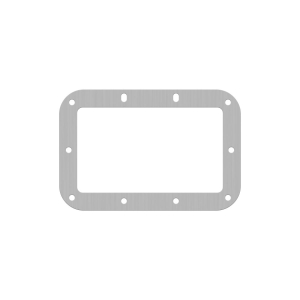 Backplate for Medium Recessed Handles