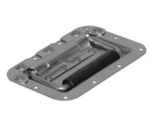 Stahlklappgriff in vertiefter Schale,Zink