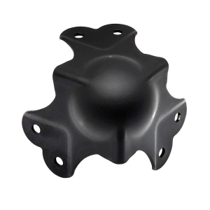 Large PennBrite black Heavy Duty Ball Corner