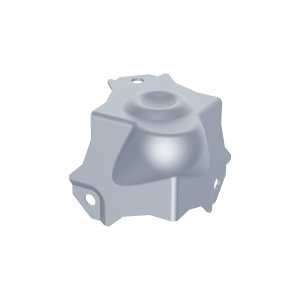 Female Stackable Medium PennBrite Zinc Ball Corner