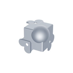 Medium PennBrite Zinc Ball Corner with 22mm Offset