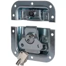 Medium MOL Recessed Latch with Key Lock in Deep Dish with 27mm Offset