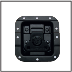 Butterfly mittel, V.-Feder, gekröpft, Schwarz