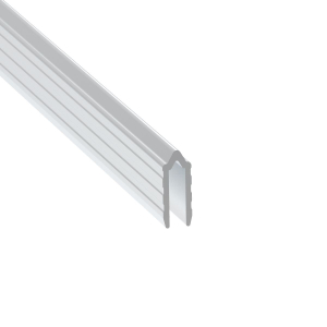 Schließprofilpaar male/female, 4mm eloxiert