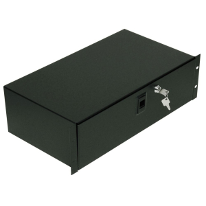 3U Lockable Rack Box with Hinged Door