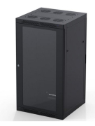 19" 22HE Serverschrank 600 x 600mm Tür aus Polycarbonat
