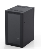 19" 22HE Serverschrank 600 x 800mm Tür aus Polycarbonat