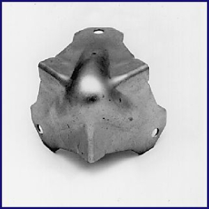 Kugelecke 48mm, Innenradius 2mm