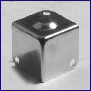 Flachecke 37mm mit Gleitkuppe