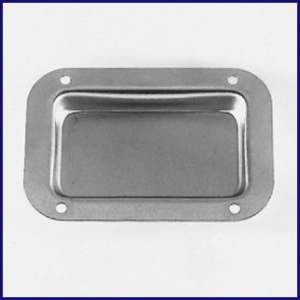 Einbauschale 13x 9, ungestanzt, Schwarz