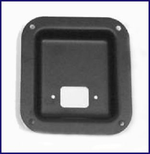 Einbauschale 11x10, für Netzstecker, Zink