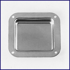 Einbauschale 11x10, ungestanzt, E-Zink