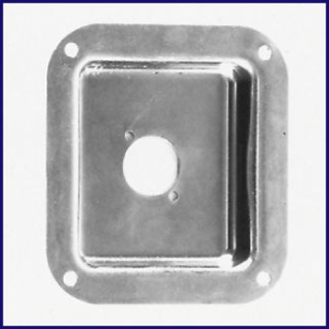 Einbauschale 11x10, 1x Neutrik D, Schwarz