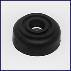 Gummifuß mit Stahleinlage Ø28x12