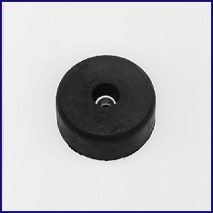 Gummifuß mit Stahleinlage Ø38x20