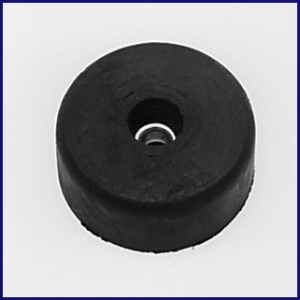 Gummifuß mit Stahleinlage Ø38x15