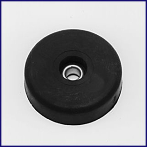 Gummifuß mit Stahleinlage Ø38x10