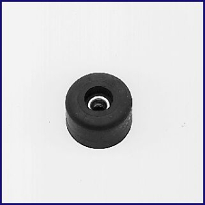 Gummifuß mit Stahleinlage Ø25x15