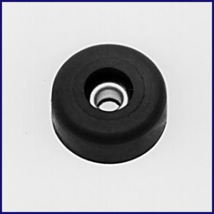 Gummifuß mit Stahleinlage Ø25x10