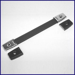 Riemengriff mit Stahl-Endkappen Zink