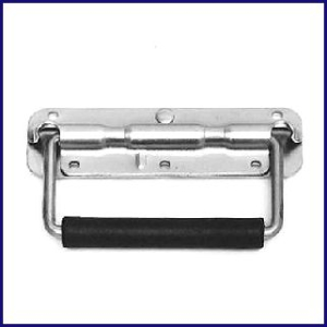 Aufsatzklappgriff, mit 19mm Greifgummi, zink