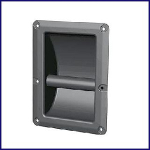 Stahl-Schalengriff klein, 6 Bohrungen