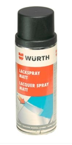 Lackspray, schwarz