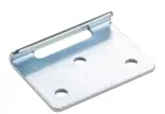 Large Zinc Slotted Catch Plate