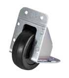 Einbau-Kantenrolle, 64mm, Zink